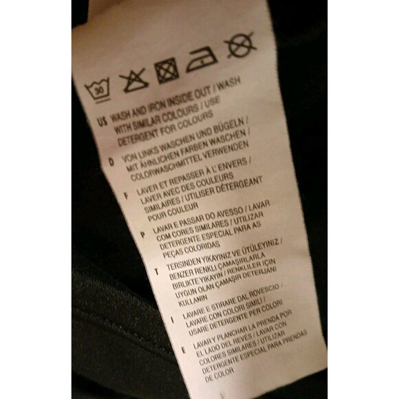 Puma Sport Lifestyle 1/4 Zip Pullover Jacket Size LG Black Thumb Hole Longsleeve - Picture 12 of 14